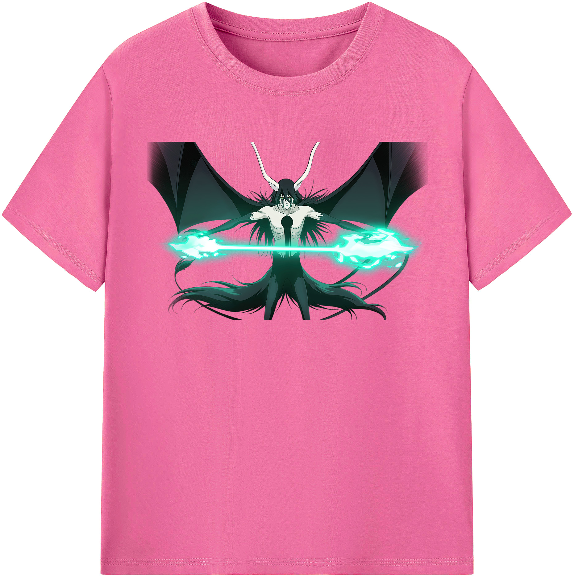 （画像用） ブリーチ ウルキオラ·シファー BLEACH Ulquiorra cifer レディースカジュアルプリントTシャツ（綿100％）